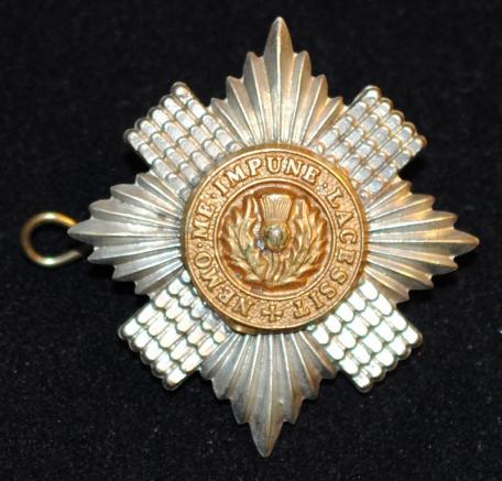 Scots Guards NCO’s bi-metal Badge