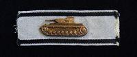 WW2 German Silver Tank Destruction Badge