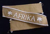 WW2 German Africa Corps Cuff Title