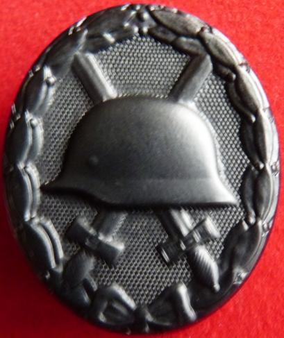 WW2 German Wound Badge in Black 1957 variation