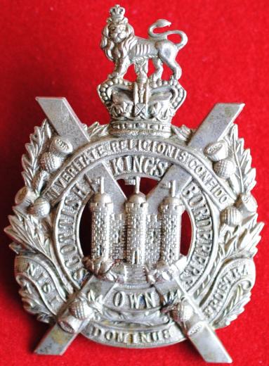 Victorian Kings Own Scottish Borders Bonnet Badge
