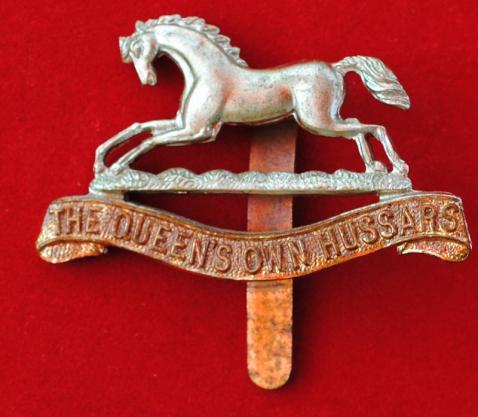 British Army Cap Badge the Queen’s Own Hussars