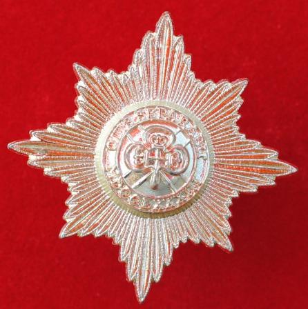 Irish Guards Anodised Cap badge