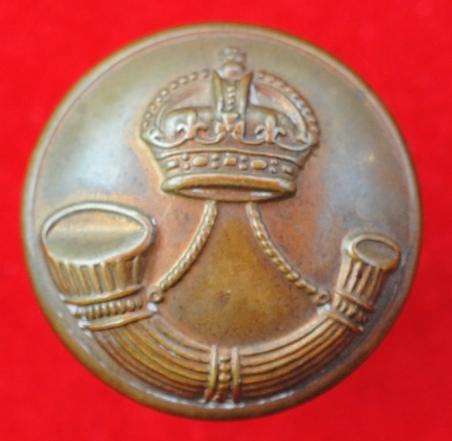 The Durham Light Infantry Brass Button 