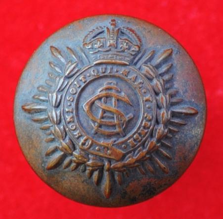 Army Service Corps Brass Button