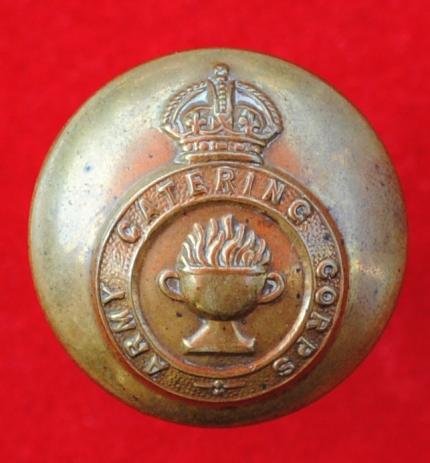 Army Catering Corps Brass Button 