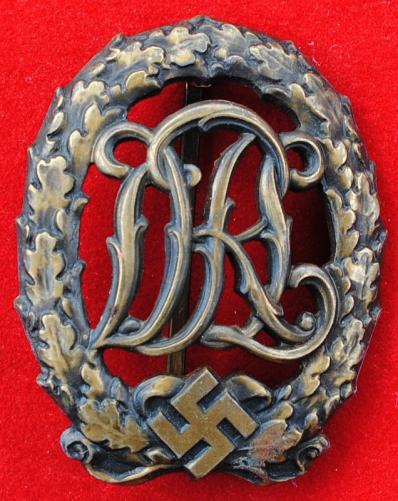 WW2 DRL German National Sports Badge