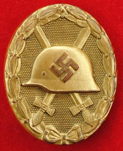 WW2 German Wound Badge in Gold