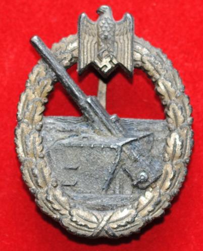 WW2 German Coastal Artillery Badge