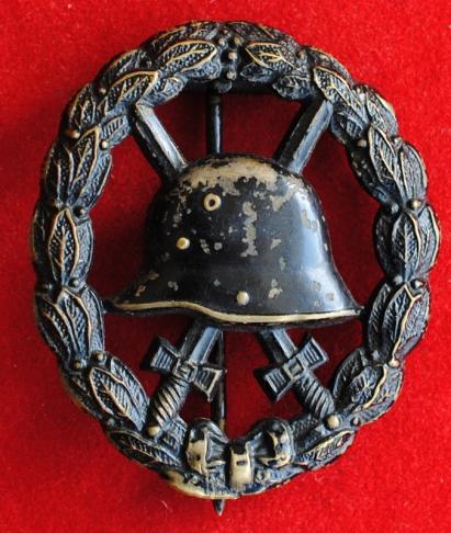 WW1 Imperial German Army Wound Badge in Black