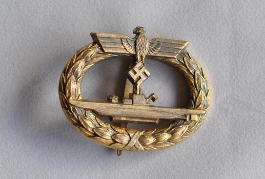 WW2 German U Boat War Badge