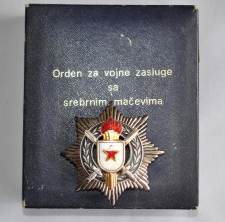 Yugoslavian Order of Military Merit with Silver Swords