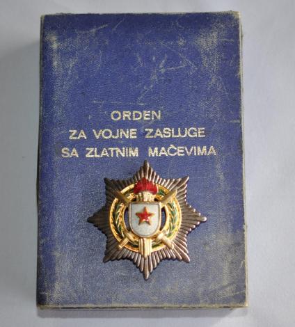 Yugoslavian Order of Military Merit with Gold Swords