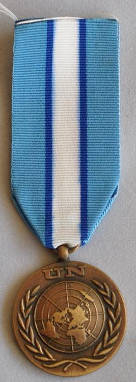 United Nations Medal with Cyprus ribbon