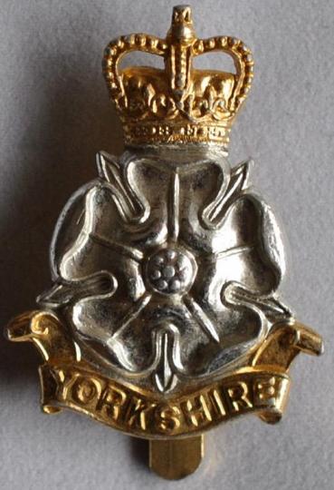 Yorkshire Brigade Anodised Cap Badge
