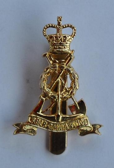 Royal Pioneer Corps Anodised Aluminium Cap Badge