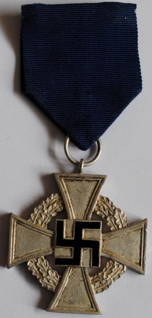 WW2 German 25 Year Faithful Service Cross