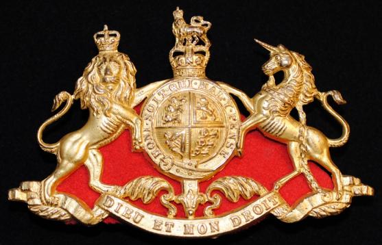 Household Cavalry Bands Gilt pouch badge
