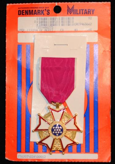 USA Legion of Merit in packet as sold in the PX stores