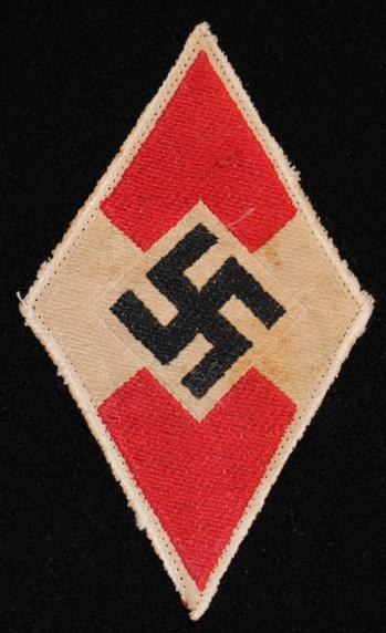Hitler Youth cloth badge