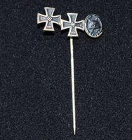 WW2 German Stick pin for the lapel of three awards